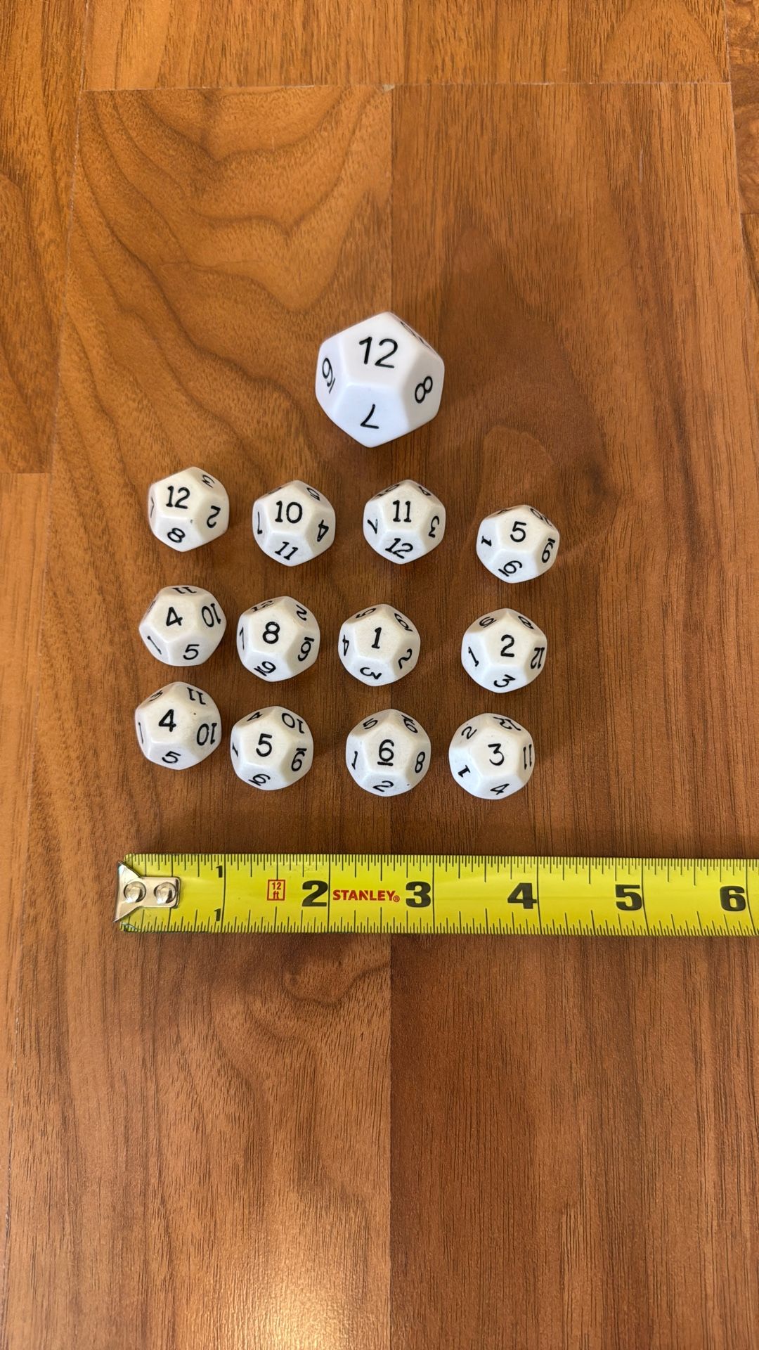 12-sided Dice - Set Of 13