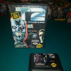 Sega Genesis Terminator 2 Judgement Day (Vintage 1992)