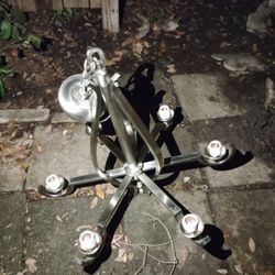 DECORATIVE HANGING LIGHT FIXTURE