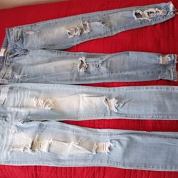Blue Jeans Size 1 Sold Together Great Condition