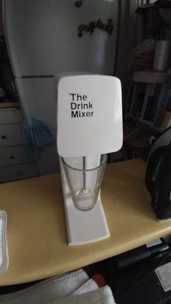 Electric drink mixer. Like new