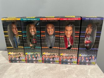 NSYNC Bobble Heads - Complete Set - 2001 Best Buy Exclusives