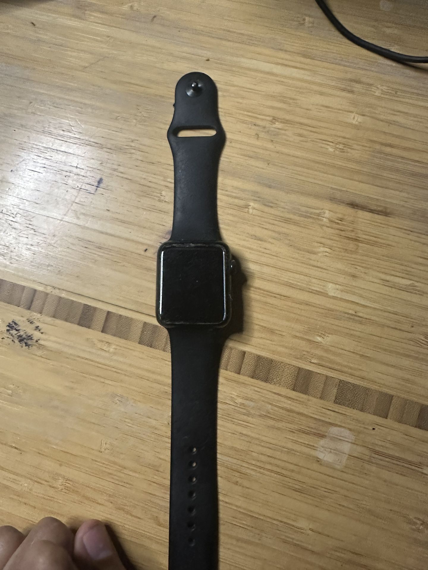 Damaged Apple Watch 3 Stainless Steel