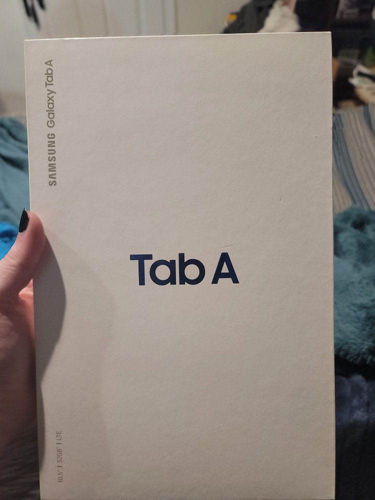 Samsung Tab A Tablet Unopened  With Case