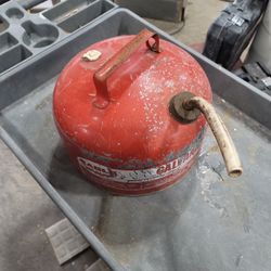 metal gas can