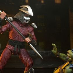 Neca Teenage Mutant Ninja Turtles Movie Leonardo And Shredder 2pk 