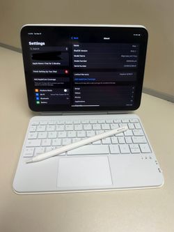 iPad mini 7 256GB - New + Apple Pencil Pro + Keyboard Case