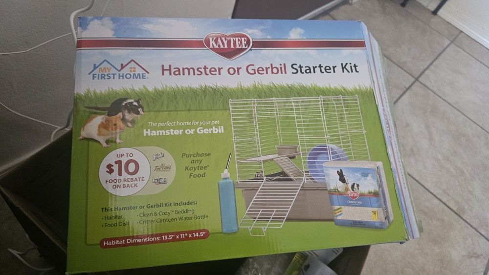 Hamster gerbil cage