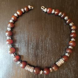 Amber Rock Necklace 