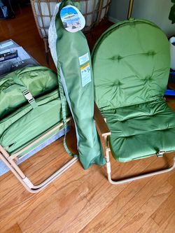Folded Padded Chair Set