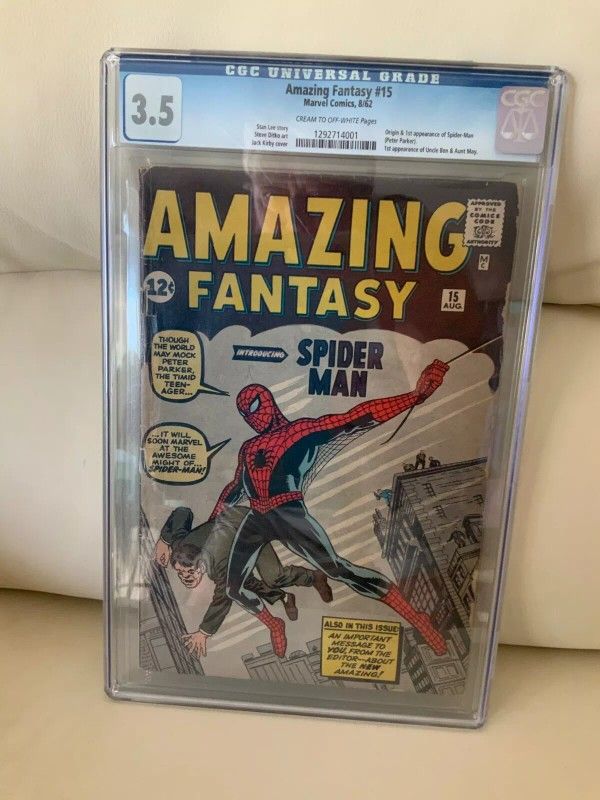 Amazing Fantasy #15 (Marvel Comics September 1962)