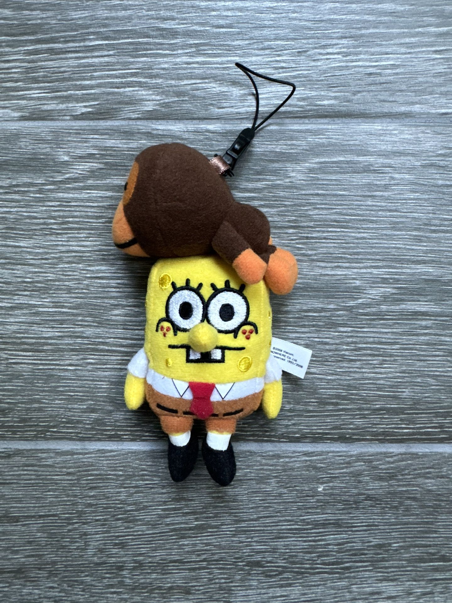 Bape SpongeBob plush keychain 