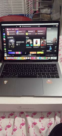 Grey mac book air