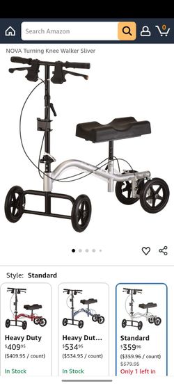Nova turning knee walker