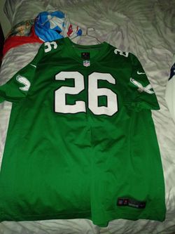 Kelly Green saquan Barkley jersey