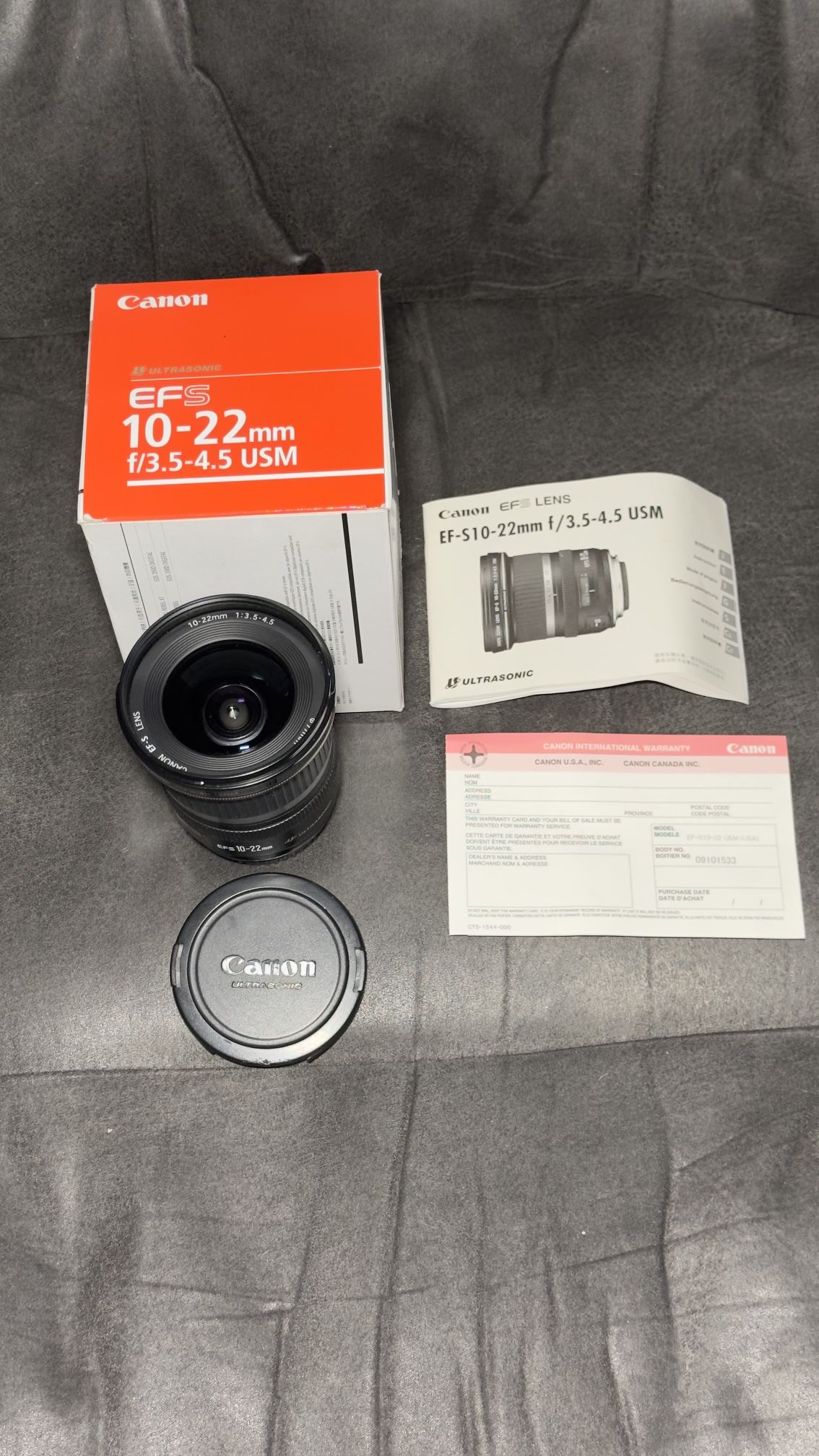 Canon EF-S 10-22mm f/3.5-4.5 USM