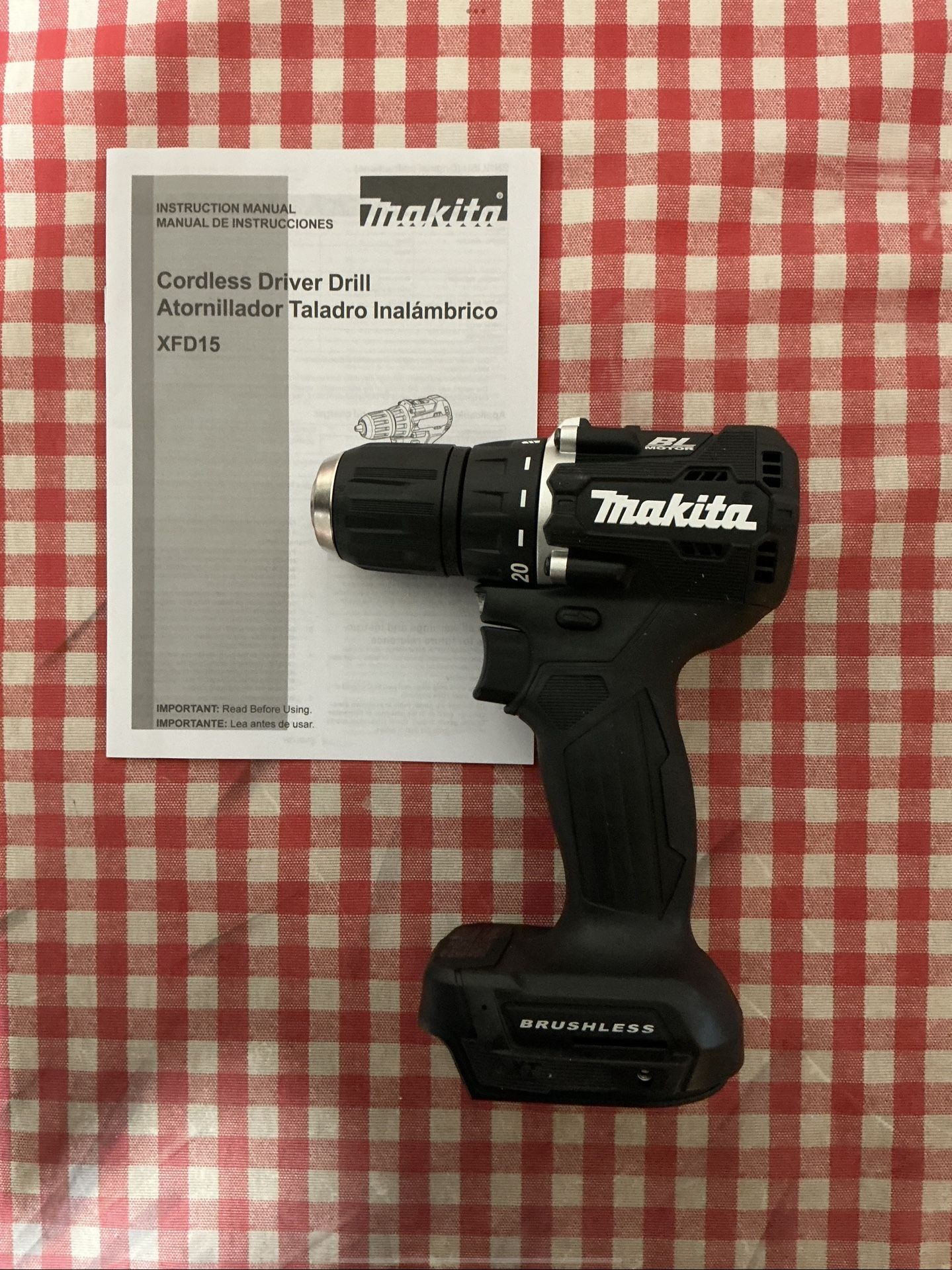 Makita. 18V LXT Lithium Ion Sub-Compact Brushless Cordless 1/2” Drill Driver (Tool Only).