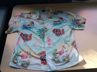 Jordan button up shirt XL