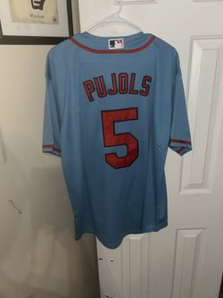 Nike Albert Pujols St. Louis Cardinals blue jersey size L