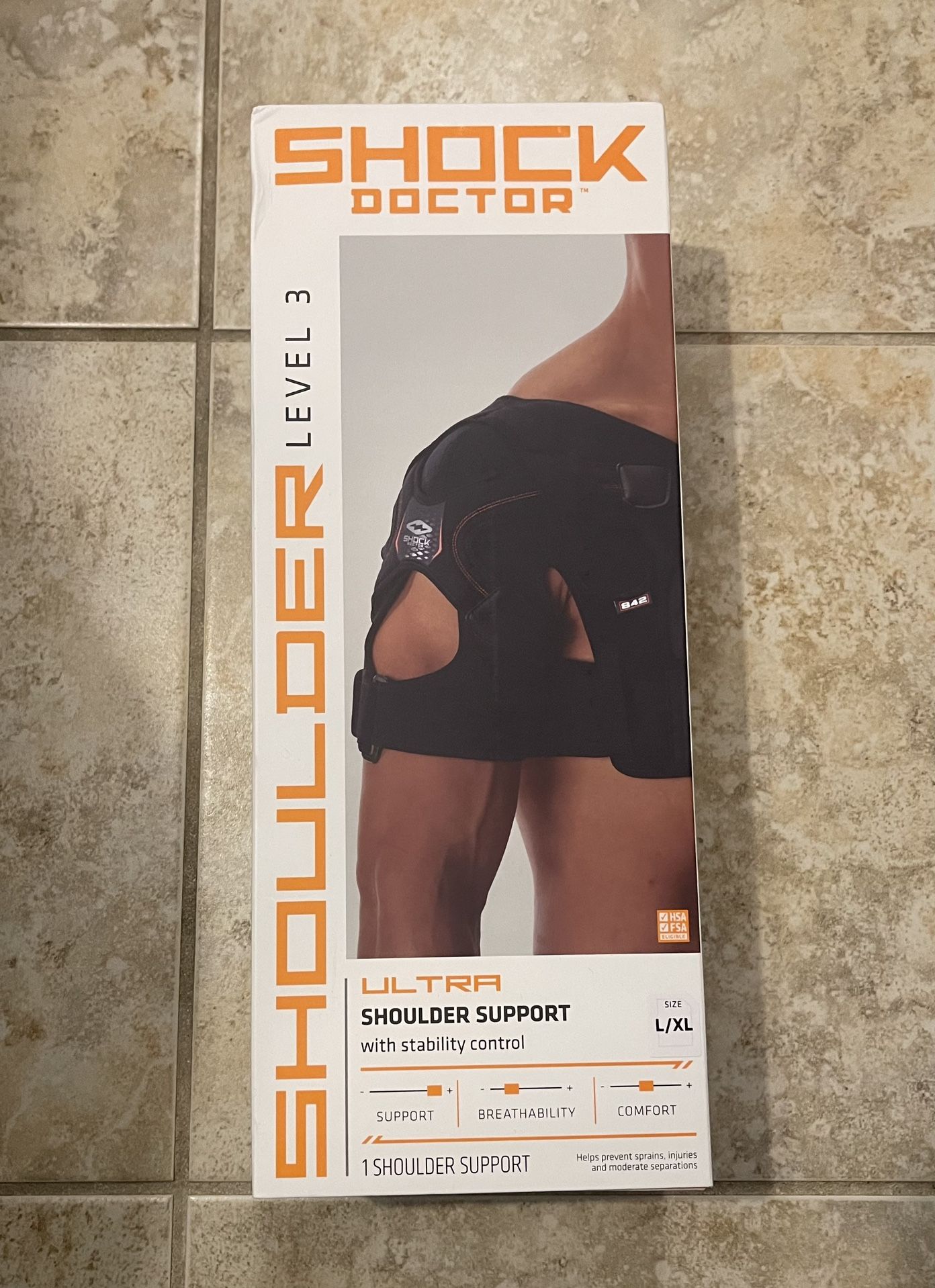 Shock Doctor Ultra Shoulder Support with Stability Control