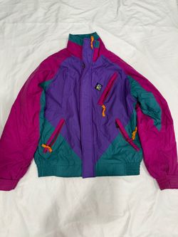 Vintage 90s Color Block Ski Jacket