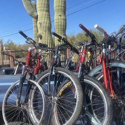 Cannondale, Trek,  Scott, Specialized, Giant, Diamondback, Harro, SE racing, Schwinn, Chill and more