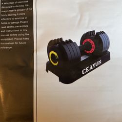 Ceayun Adjustable Dummblles Set