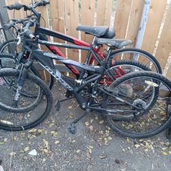 MOUNTAIN BIKES 