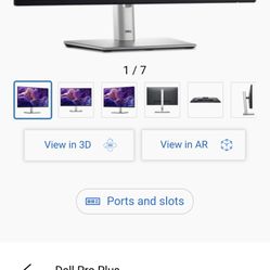 Dell Monitor Brand New In Box 24”
