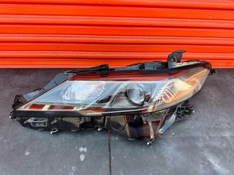 2018-2023 Toyota Camry LEFT DRIVE  LED Headlight Black OEM