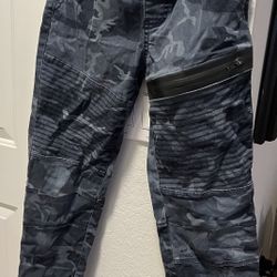Blue Camo Joggers
