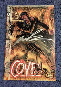 THE COVEN VOL 2 # 1 SIGNED x3 LIEFELD LOEB CHURCHILL 1999 NM AWESOME COMICS