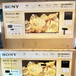85 Tv Sony Smart 4k Hdtv 6 Month Warranty.  Free Delivery 