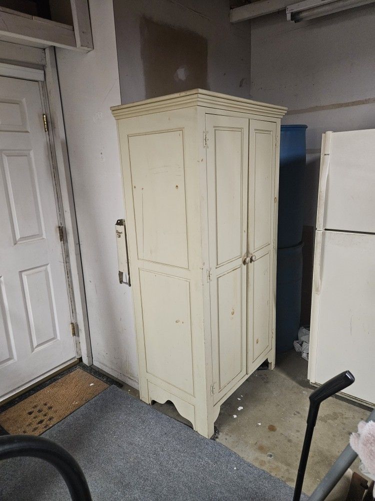 Antique Pine Armoire