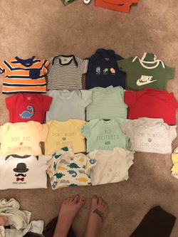 15 carter's onesies