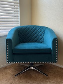 Blue Accent Chair