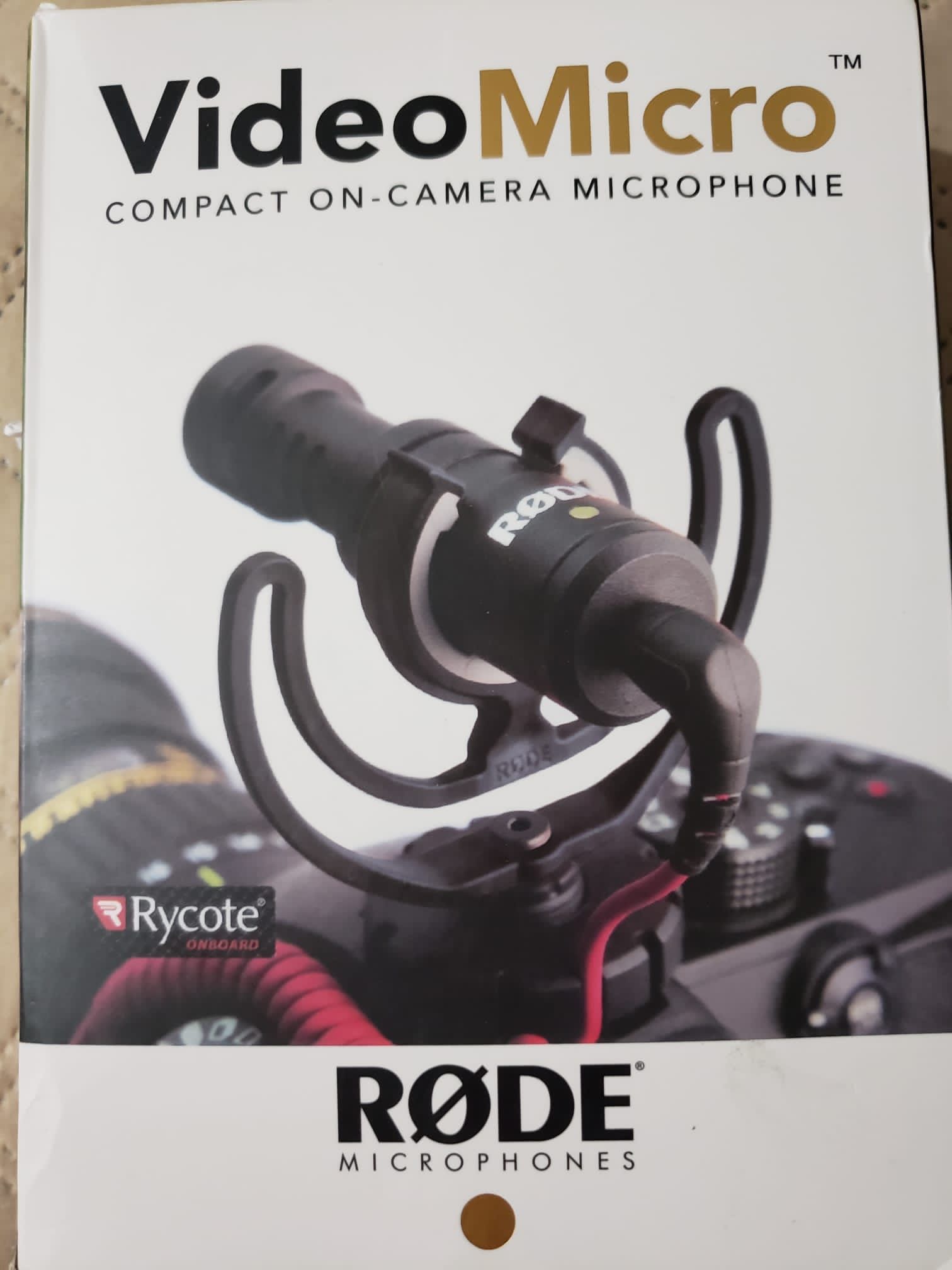 RØDE - VideoMicro On-Camera Cardioid Condenser Microphone