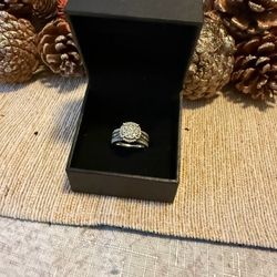 10 Carat White Gold Wedding Ring