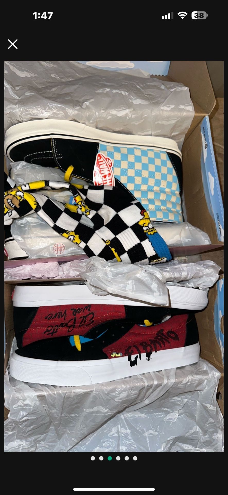 Simpsons vans
