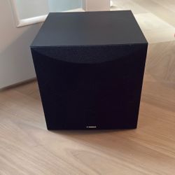 🎵 YAMAHA 8” 100W Powered Subwoofer - Black (NS-SW050BL) - Perfect Condition 🎵 💲100