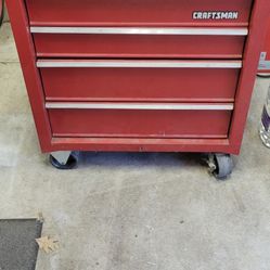 Craftsman five drawer toolcart