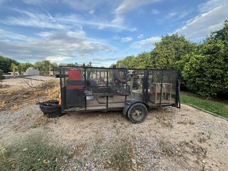 7’Wx 12’Lx 5’H Home Made Trailer