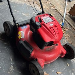 Troy Bilt lawnmower  carburetor needs cleaning.