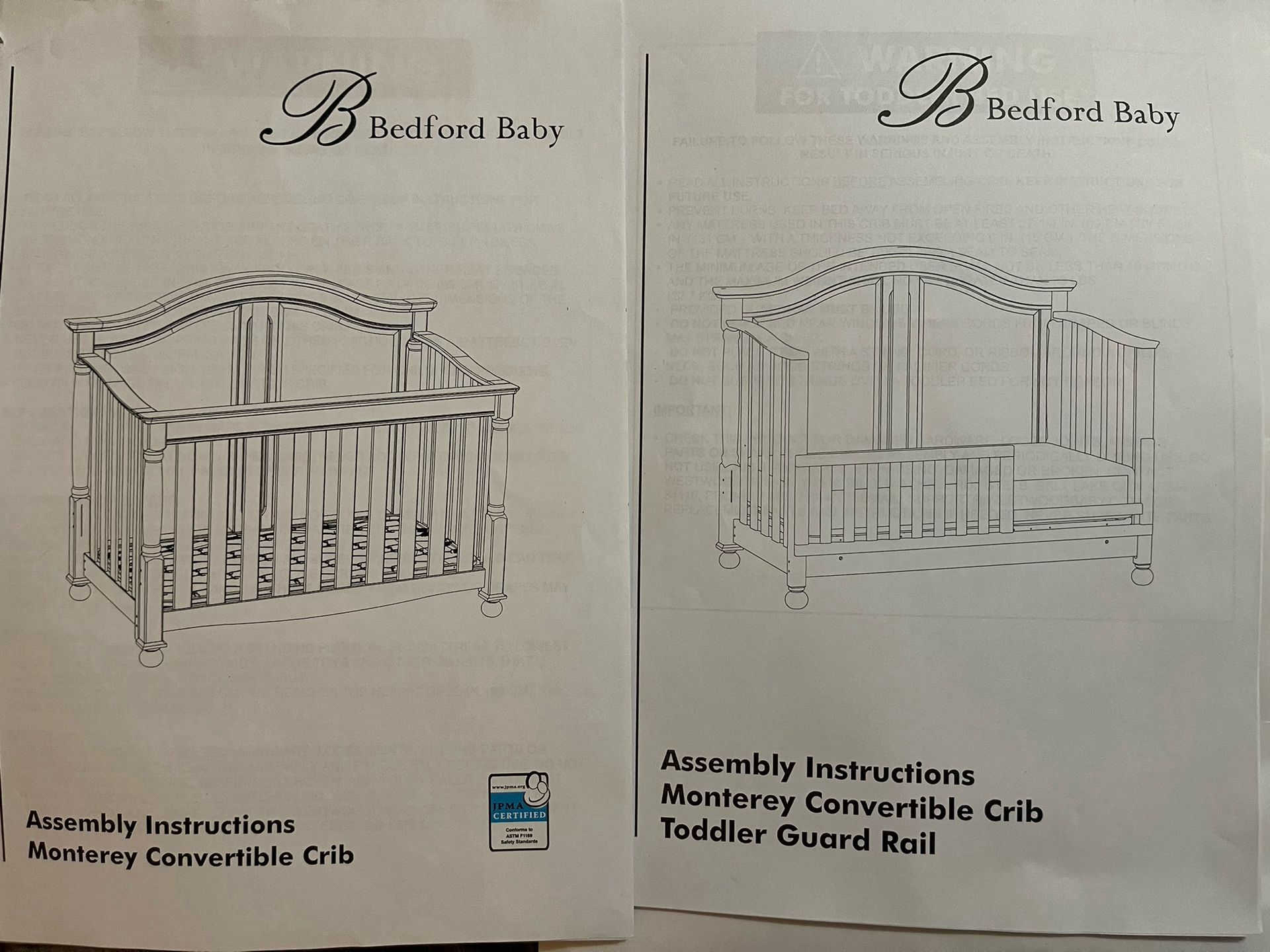 Bedford Baby Monterey 4 1 Convertible Crib for Sale in Maple Valley WA OfferUp
