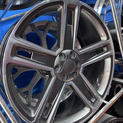 26s Carbon Series Wheels Tires 6lug Chevy 