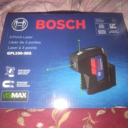 Bosch 3 Point Laser Brand New In Box 