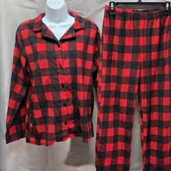 Plaid Pajamas For Women Size Medium
