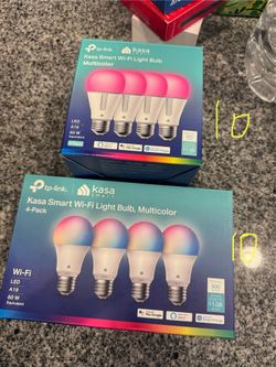 Kasa smart light bulbs