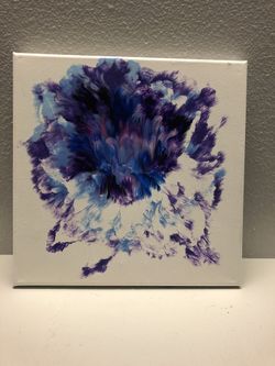 Artwork by LizAnn 12x12 canvas