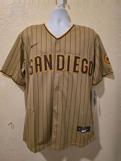 New Mens Padres Tatis Jr #23 Tan Jerseys Stitched